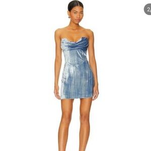 Revolve Blue Mini Dress